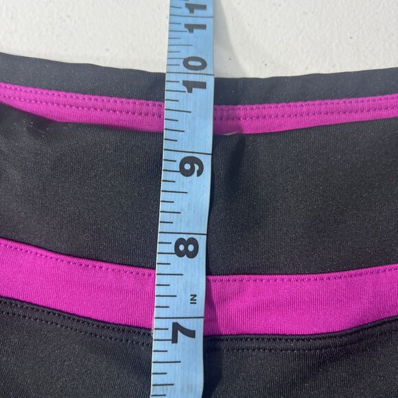 Nike‎ Dri Fit Crop Pants Womens M Black Performance Capri Gym  Athletic - Picture 6 of 7